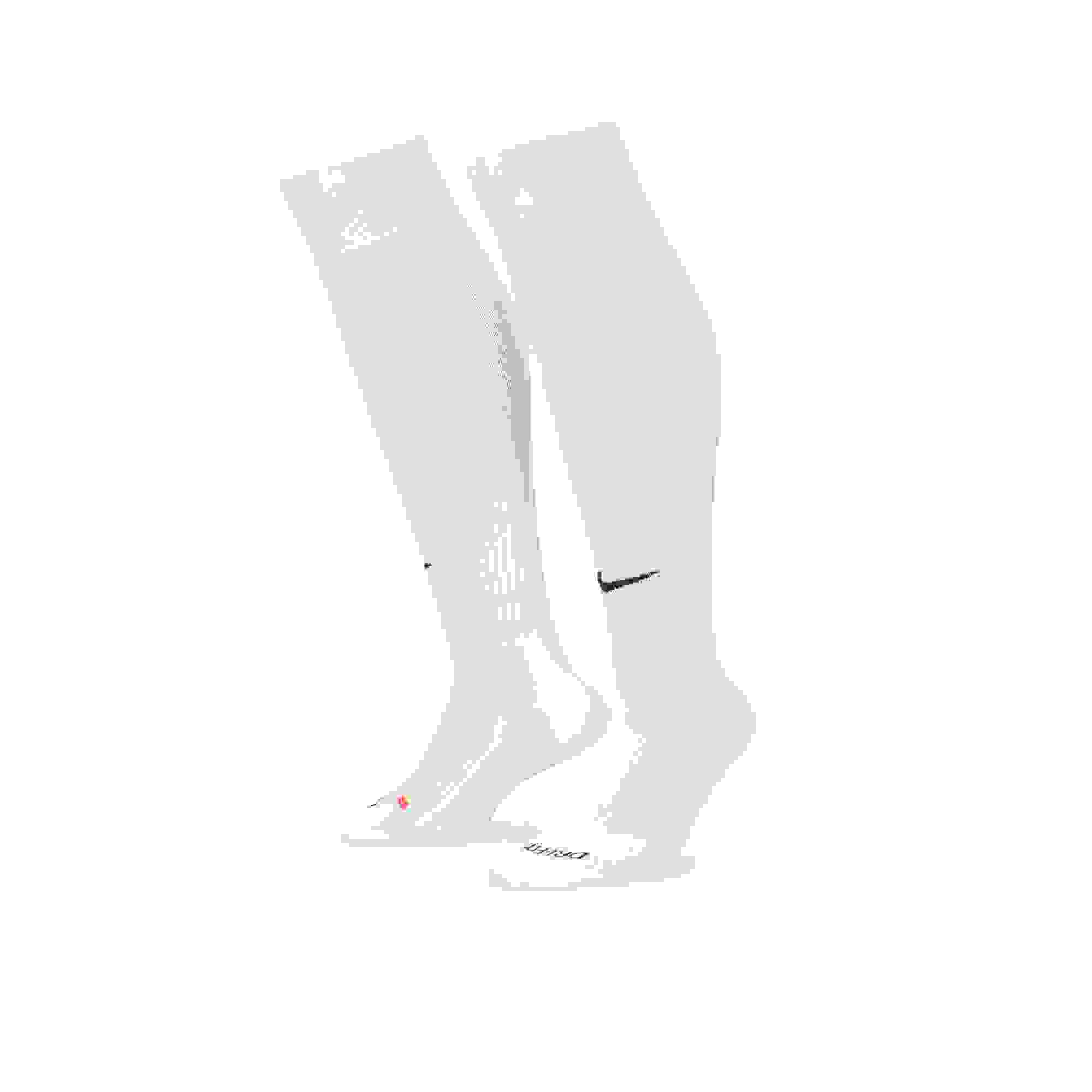 Nike Classic 2 Cushioned Over-the-Calf White Soccer Socks